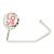 Crystal LOVE Classic Purse Hook