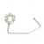 Silver Wreath Purse Hook