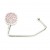 Small Pink Crystals Purse Hook