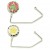 Holiday Purse Hook Pack: Crystal Cristmas Tree & Star