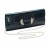 Navy Crystal Buckle Clutch Handbag