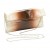 Brown Patent Fade Clutch w/Detachable Chain Strap