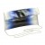 Blue Patent Fade Clutch w/Detachable Chain Strap