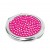 Hot Pink Crystal Cosmetic Mirror