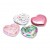 4 Pack Heart Shaped Cosmetic Makeup Mirrors