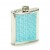 Light Blue Crystal Flask