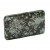 Black Flower Flat Wallet w/Matching Checkbook Cover
