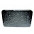 Black Textured Flat Wallet w/Matching Checkbook Holder