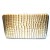 Tan Crocodile Pattern Flat Wallet w/Matching Checkbook Holder