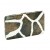 White Giraffe Pattern Flat Wallet w/Matching Checkbook Holder