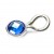 Blue Crystal Glasses Clip