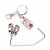 Flip Flop Purse Hook & Keychain Gift Set