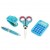 Blue Crystal Office Supply Set