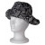 Kiva Black Hawaiian Hide-Away Keychain Easy Store Hat