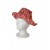 Kiva Red Hawaiian Hide-Away Keychain Easy Store Hat