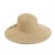 San Diego Hat Company Beige Ribbon Large Brim Hat