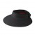San Diego Hat Company Black Ultrabraid Visor with Bow