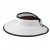 San Diego Hat Company White Ultrabraid Visor with Bow