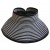 San Diego Hat Company Black & White Stripe Ultrabraid Visor
