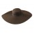 San Diego Hat Company Chocolate Ultrabraid Extra Large Brim Hat