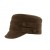 San Diego Hat Company Sueded Cord 4-Button Brown