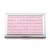 Pink Crystal Business Card Case