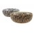 2 Pack Beige & White Zebra Hard Sunglasses Case