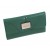Kenneth Cole New York Green Genuine Leather Flap Wallet