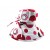 Red Circle Design Bucket Hat 