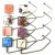 80 Pack Square Purse Hooks