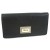 Kenneth Cole Reaction Black & Pewter Two Tone Slim Clutch Wallet