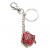 Red Crystal Ladybug Keychain