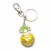 Crystal Pineapple Keychain