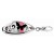 Glam Butterfly Shadow Purse Light Keychain