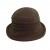 Brown Dorfman Pacific Womens Cloche Hat