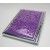 Purple Paisley Memo Notepad Case w/Pen
