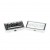 2 Small Paisley Pill Boxes: (Black & White)