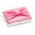 Pink Bow Three Section Pill Box