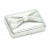 Silver Bow Three Section Pill Box