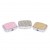 3 Crystal Pill Box Package: Pink, Grey & Gold
