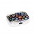 Black Flower Pill Box