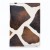 Brown Giraffe Print Passport Cover Holder