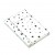 White with Black Stars Passport Cover