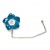 Teal Flower Purse Hook