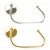 2 Signature Purse Hooks (Silver / Gold)