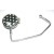Polka Dot Purse Hook w/Mirror Center
