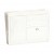 Small White Croco Purse Organizer With White lining