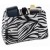 Zebra Print Fine Life Purse Organizer