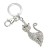 Crystal Cat Keychain 