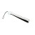 Clear on Black Crystal Cell Phone Key Strap 